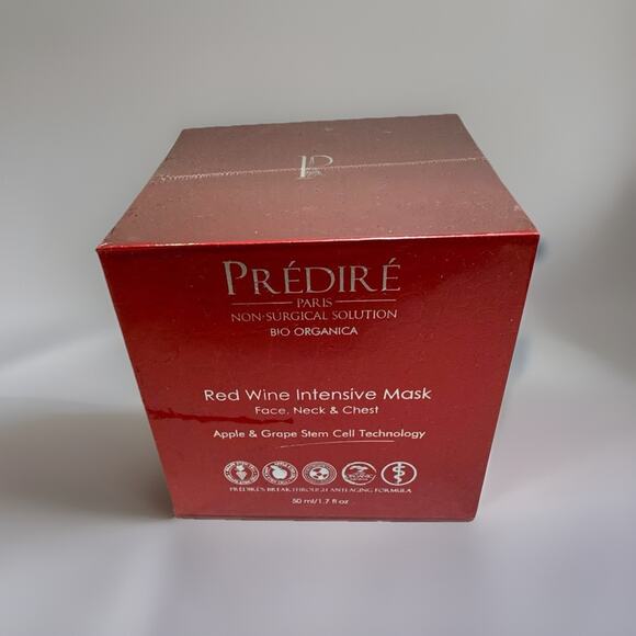 HighEnd Pre Dire Paris Red Wine Intensive Mask (Face Neck & Chest) MSRP $950